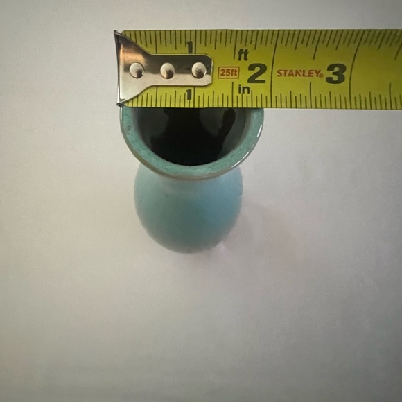 Blue and Brown Glaze Pottery Vase - Picture 10 of 14